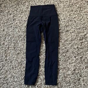 Dark blue Lululemon align leggings